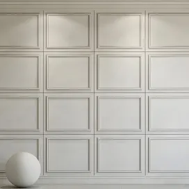 Decorative plaster with molding 2
